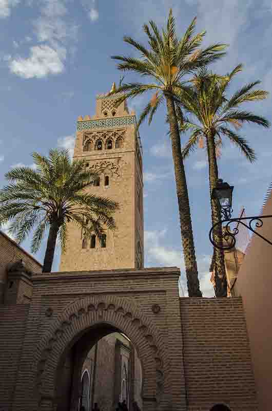 105 - Marruecos - Marrakech - mezquita de la Koutubia